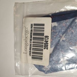 Longaberger American Pride Liner NIP